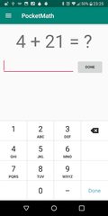 Screenshot 2: Pocket Math – Mental arithmetic trainer
