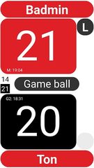Screenshot 2: Score Badminton