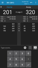 Screenshot 1: Darts Scorer