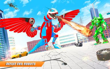 Screenshot 9: Dino Transform Robot Car Game