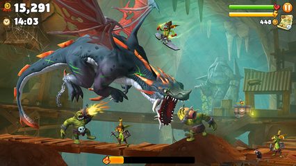 Screenshot 2: Hungry Dragon