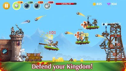 Screenshot 1: Catapult Wars