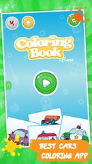 Screenshot 5: Cars Coloring Book Sparkles