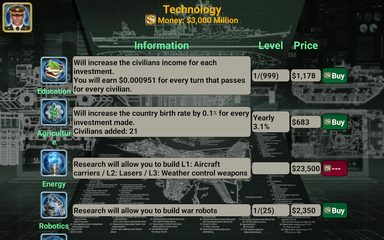 Screenshot 12: World Leaders Online: Turn-Based Strategy MMO Game