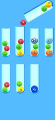 Screenshot 5: Ball Sort 2048 3D