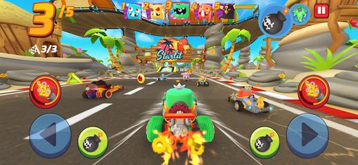 Screenshot 3: Starlit Kart Racing