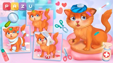 Screenshot 5: Cat game - Pet Care & Dress up