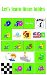 Screenshot 9: Times tables
