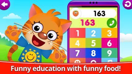 Screenshot 10: Funny Food 123! Kids Number Games for Toddlers