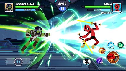 Screenshot 5: Stickman Fighter Infinity - Super Action Heroes