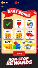 Screenshot 7: Space Road: color ball game