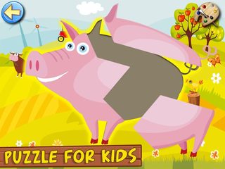 Screenshot 8: Farm Animals: Kids & Girls puzzles games Free