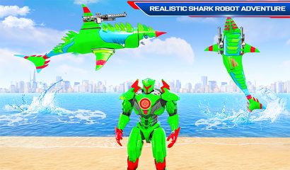 Screenshot 8: Robot Shark Attack: Transform Robot Shark Games