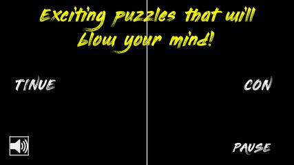 Screenshot 1: Continue - unique puzzle game