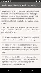 Screenshot 1: Battlemage: Magic by Mail