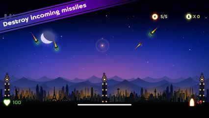 Screenshot 9: Missile Command