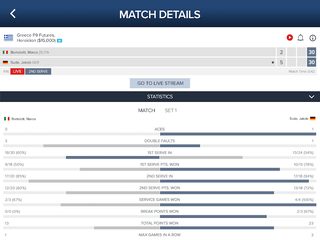 Screenshot 8: ITF Live Scores