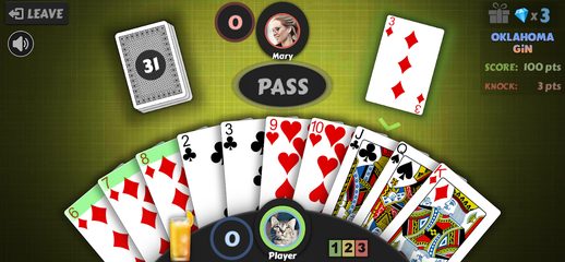 Screenshot 3: Gin Rummy - Free Offline Card Game