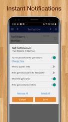 Screenshot 4: Basketball NBA Live Scores, Stats, & Schedules
