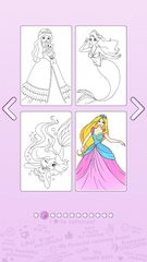 Screenshot 3: Girls Coloring Book - Color by Number for Girls
