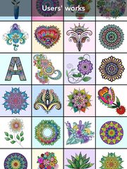 Screenshot 9: Mandala Coloring Book