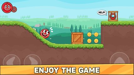Screenshot 1: Bounce Ball 6: Roller Ball 6