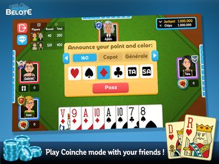 Screenshot 8: Multiplayer Belote & Coinche