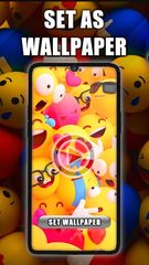 Screenshot 1: Emoji Live Wallpaper
