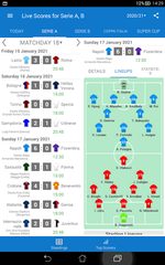 Screenshot 11: Live Scores for Serie A Italy 2021/2022