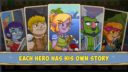Screenshot 1: Let's Journey－idle clicker RPG