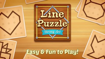 Screenshot 1: Line Puzzle: String Art
