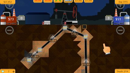 Screenshot 3: Petroleum - Explore, drill & sell!