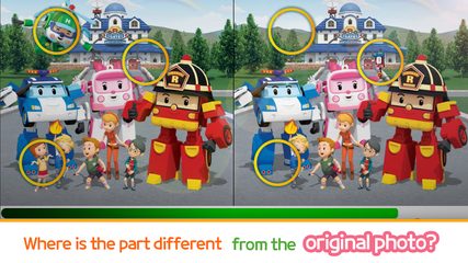 Screenshot 3: Robocar Poli: Find Difference