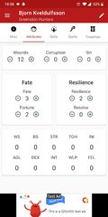 Screenshot 10: WFRP Master - Character sheets and GM tools for 4e