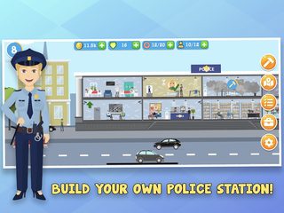 Screenshot 5: Police Inc: Tycoon police station builder cop game