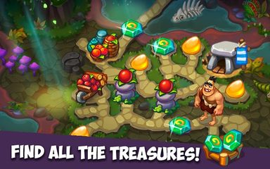Screenshot 8: Caveman Dash - time management game