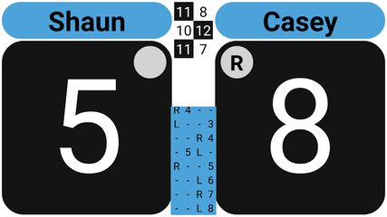 Screenshot 1: Squore Squash Ref Tool