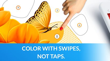 Screenshot 1: April Coloring - Oil Painting