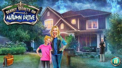 Screenshot 1: Deadly Secrets on Autumn Drive - Adventure Games