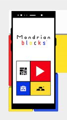 Screenshot 1: Mondrian Blocks