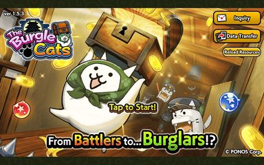 Screenshot 1: The Burgle Cats
