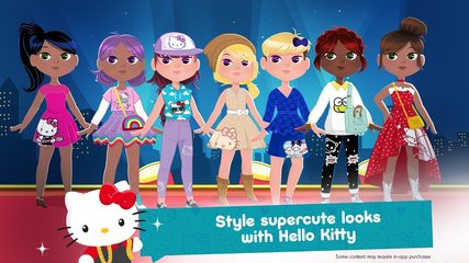 Screenshot 1: Hello Kitty Fashion Star