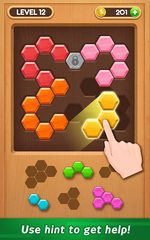 Screenshot 8: Wood Block Puzzle - Hexa