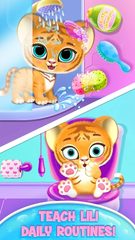 Screenshot 2: Baby Tiger Care - My Cute Virtual Pet Friend