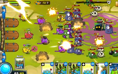 Screenshot 4: Meowar - PvP Cat Merge Defense TD