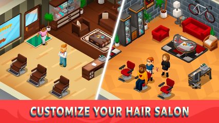 Screenshot 4: Idle Barber Shop Tycoon - Game