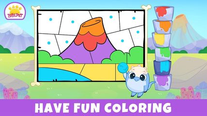 Screenshot 1: Bibi Dinosaurs games for kids