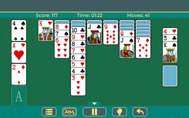 Screenshot 8: Solitaire Klondike classic.