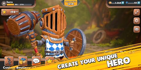 Screenshot 2: Big Helmet Heroes: Journey