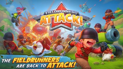 Screenshot 4: Fieldrunners Attack!